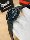 HB Arabic Dial - Leather Straps - Premium Watch - Full Black