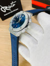 HB Classic Fusion - Leather Straps - Premium Watch - Blue