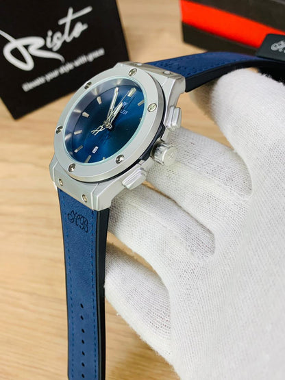 Hublot Classic Fusion - Leather Straps - Premium Watch - Blue