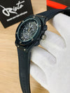 HB Skeleton Leather Straps - Premium Watch - Full Black