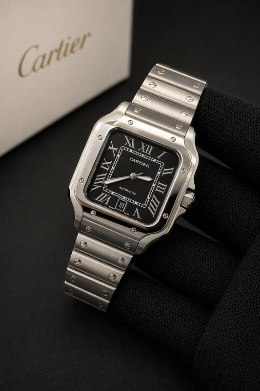 Santos de Cartier Watch – Large Model – Stainless Steel