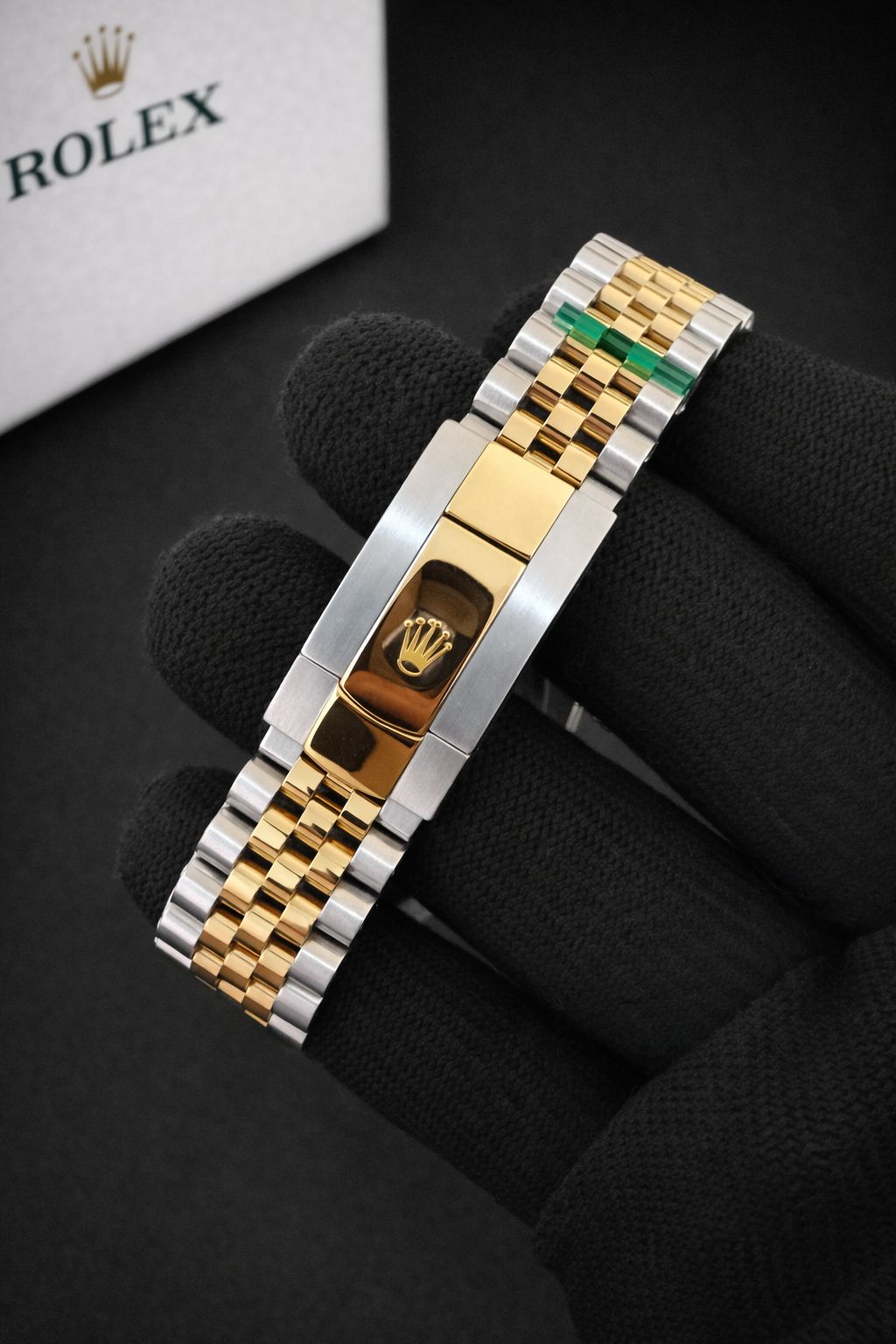 Rolex Datejust 41mm Jubilee Steel Rose Gold Chocolate Brown Dial
