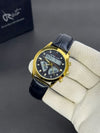 Al-Fajr Deluxe Dual-Time Watch - Leather Straps (Prayer Time & Qibla Edition)