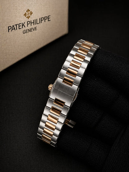 Patek Philippe Nautilus Two-Tone (Steel & 18k Rose Gold) 5711/1A – Blue Embossed Dial