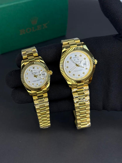Oyster Perpetual Day-Date - Couple's Set - Golden